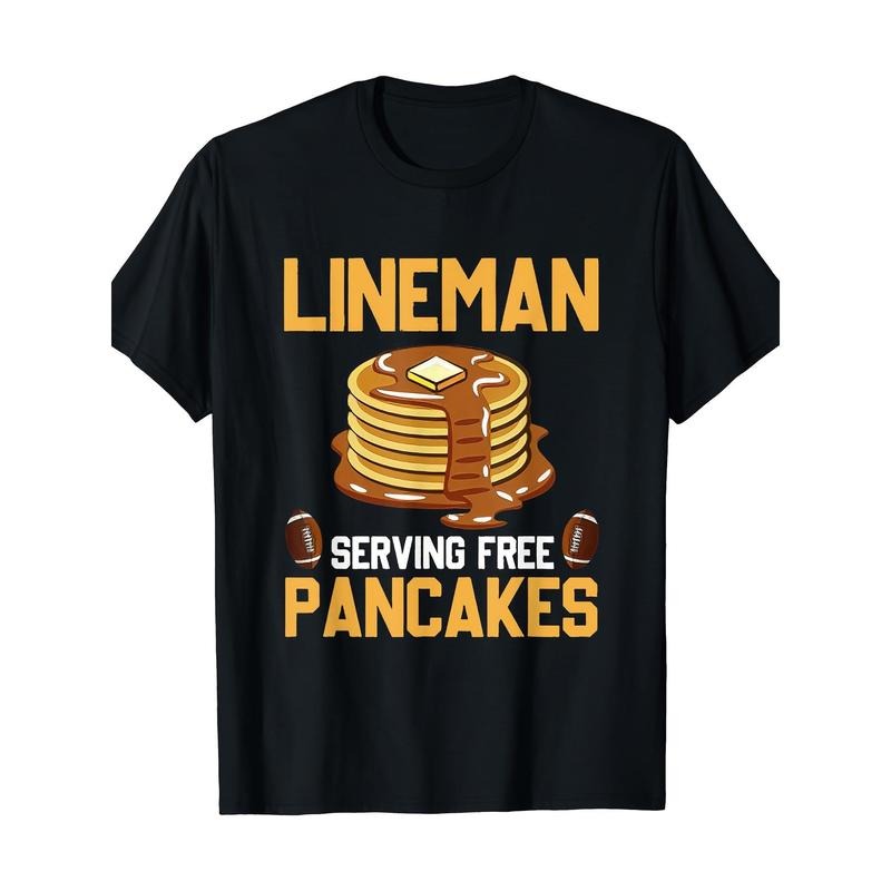 Offensive lineman T-shirt of the Day Made in USA