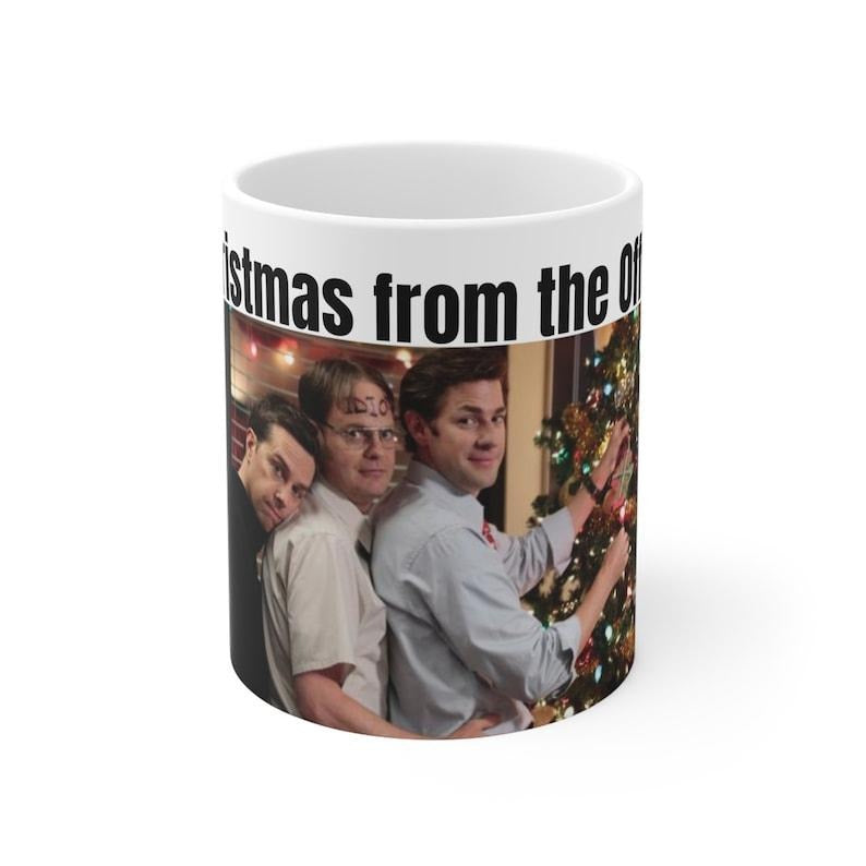 Office TV Show Mug Funny Christmas Cup Office Fan Coffee Lover Gift 11oz 15oz