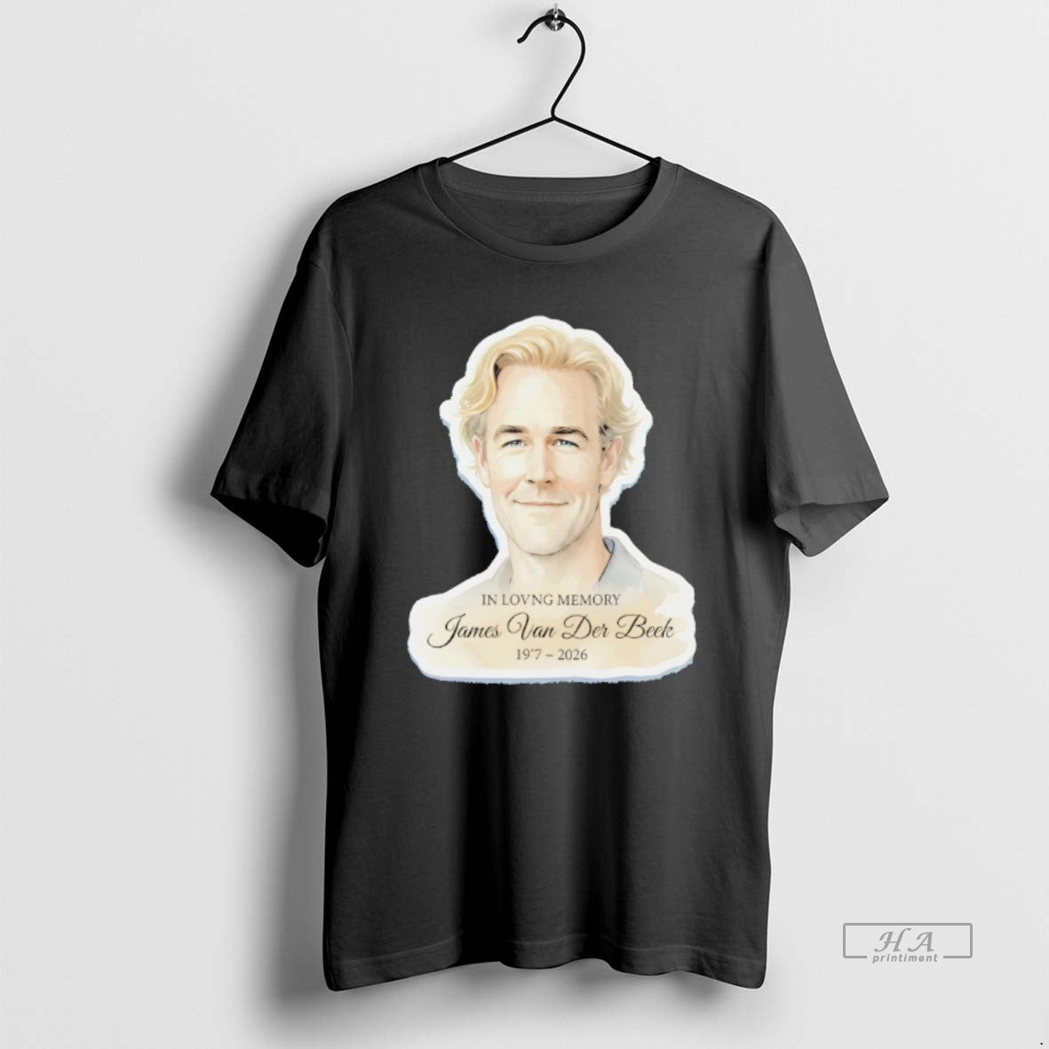 Official 3t3hd0tn James Van Der Beek Rip Loving Memory T-Shirt, Sweatshirt, Hoodie, Long Sleeve