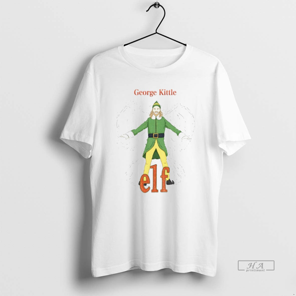 Official George Kittle Buddy The Elf Merry Christmas