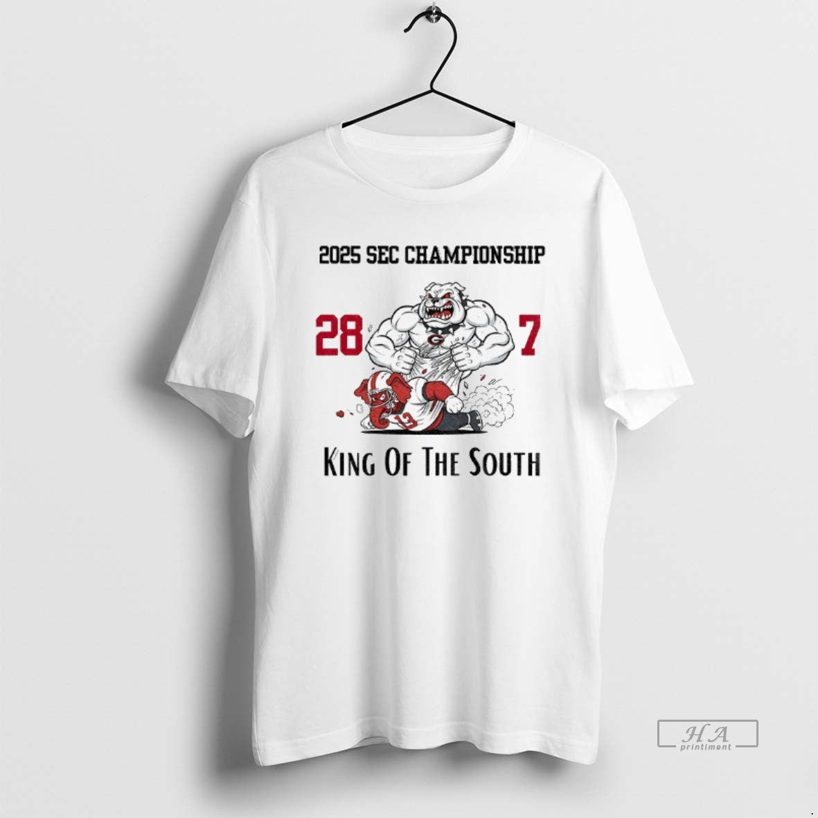 Official Georgia Bulldogs Beat Alabama Crimson Tide 2025 Sec Championship King Of The South