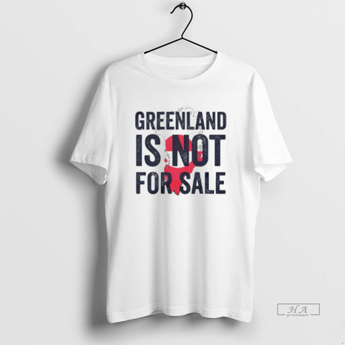 Official Greenland Is Not For Sale Map