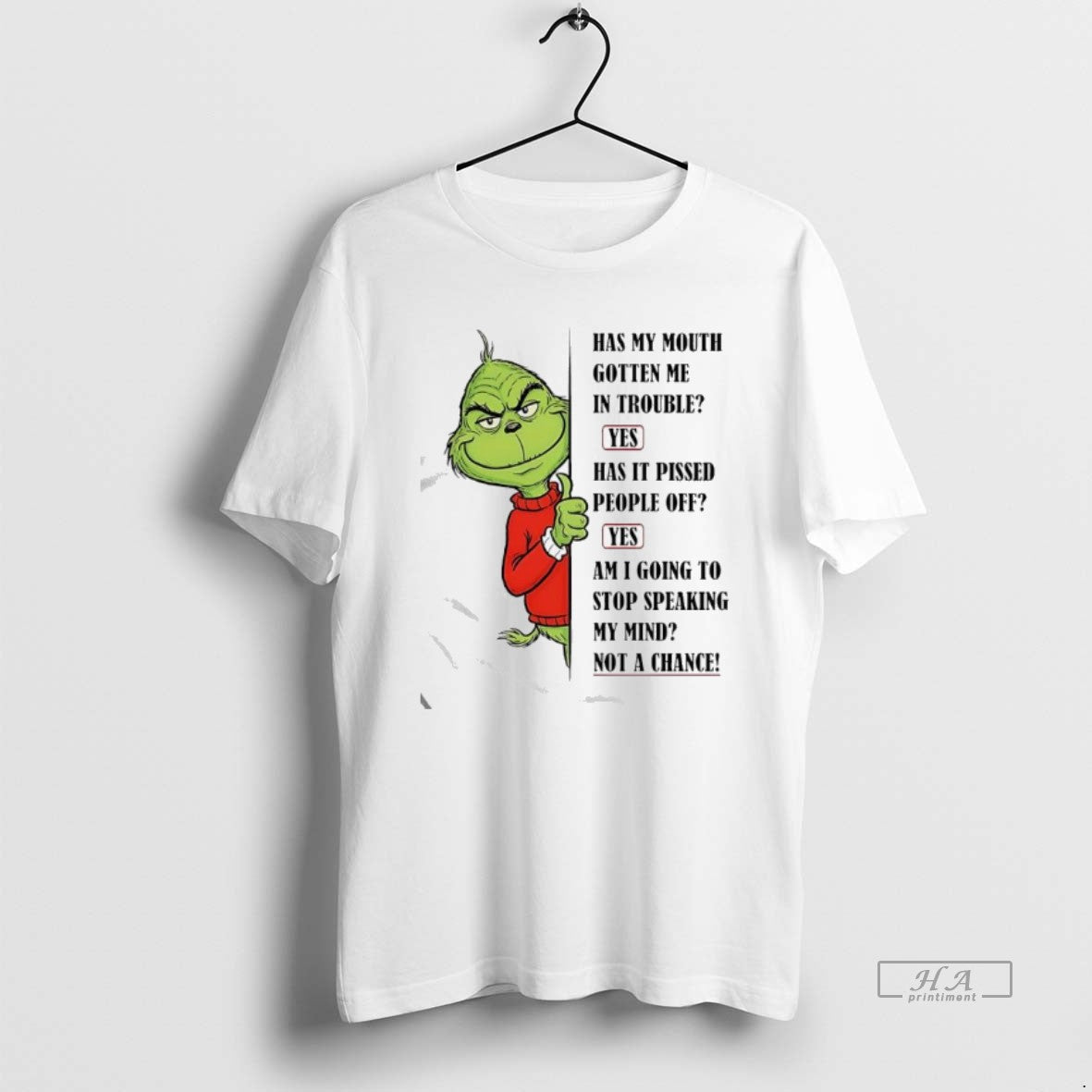 Official Grinch Has My Mouth Gotten Me In Trouble Has It Pissed People Off Am