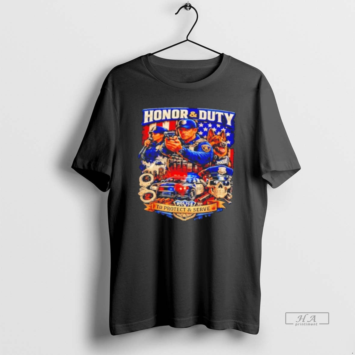 Official Honor Duty Protect Serve T-Shirt, Sweatshirt, Hoodie