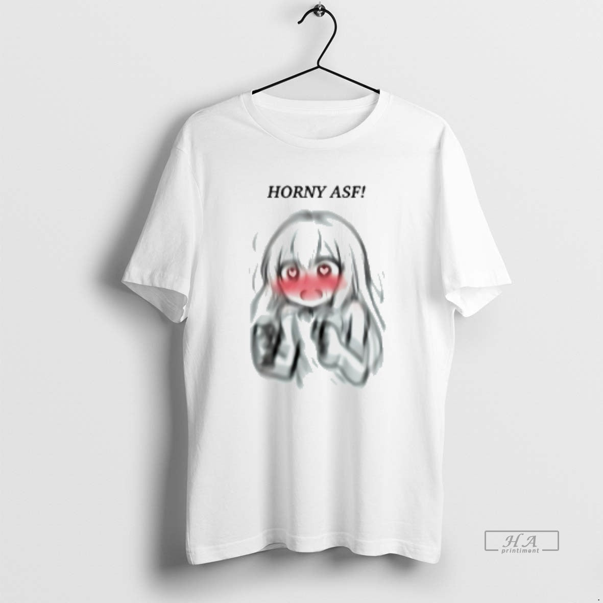 Official Horny Asf The Girl Blushed