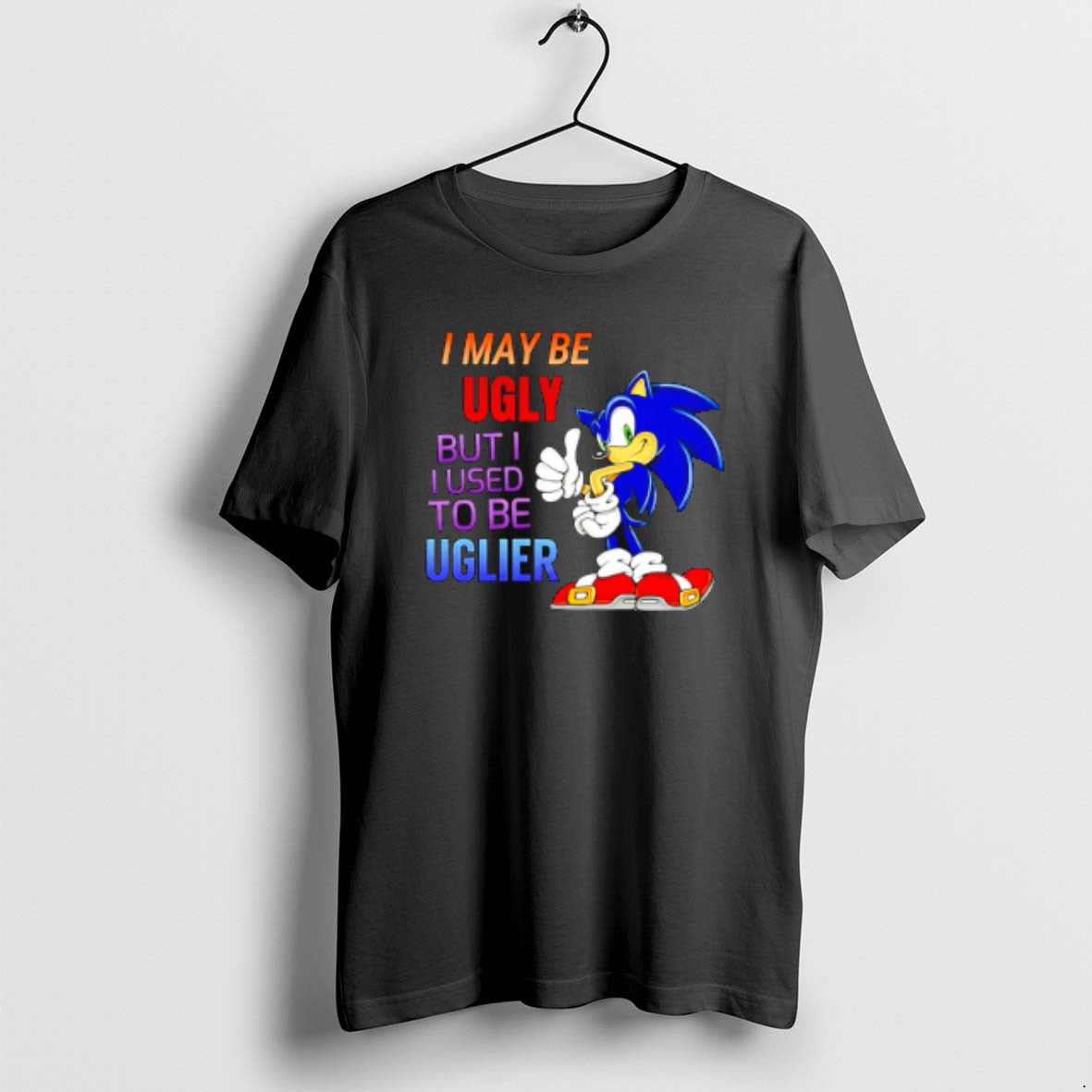 Official I May Be Ugly But I Used To Be Uglier T-Shirts, Hoodie, Sweatshirt | WearSparks.com