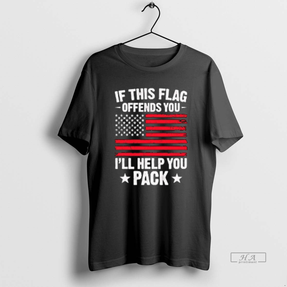 Official If This Flag Offends You Ill Help You Pack Usa Flag