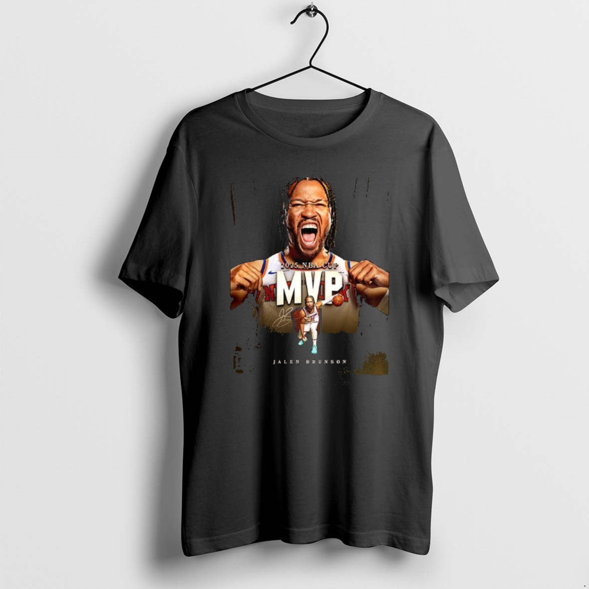 Official Jalen Brunson Mvp 2025 Nba Cup Champions Signature