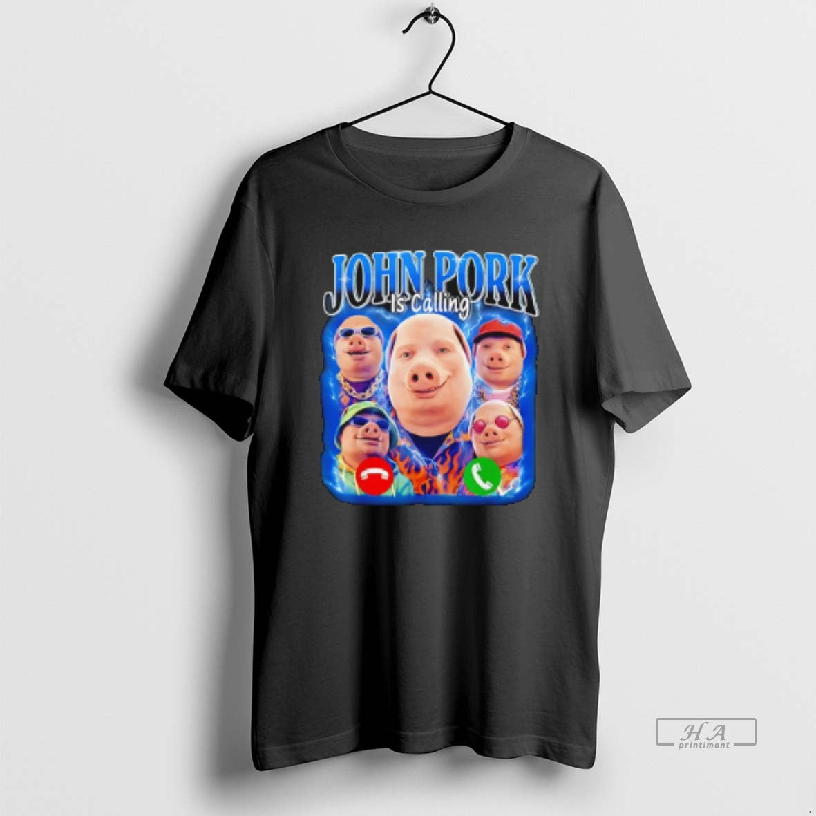 Official John Pork Is Calling John Pork Meme T-Shirts, Hoodie, Sweatshirt | WearSparks.com