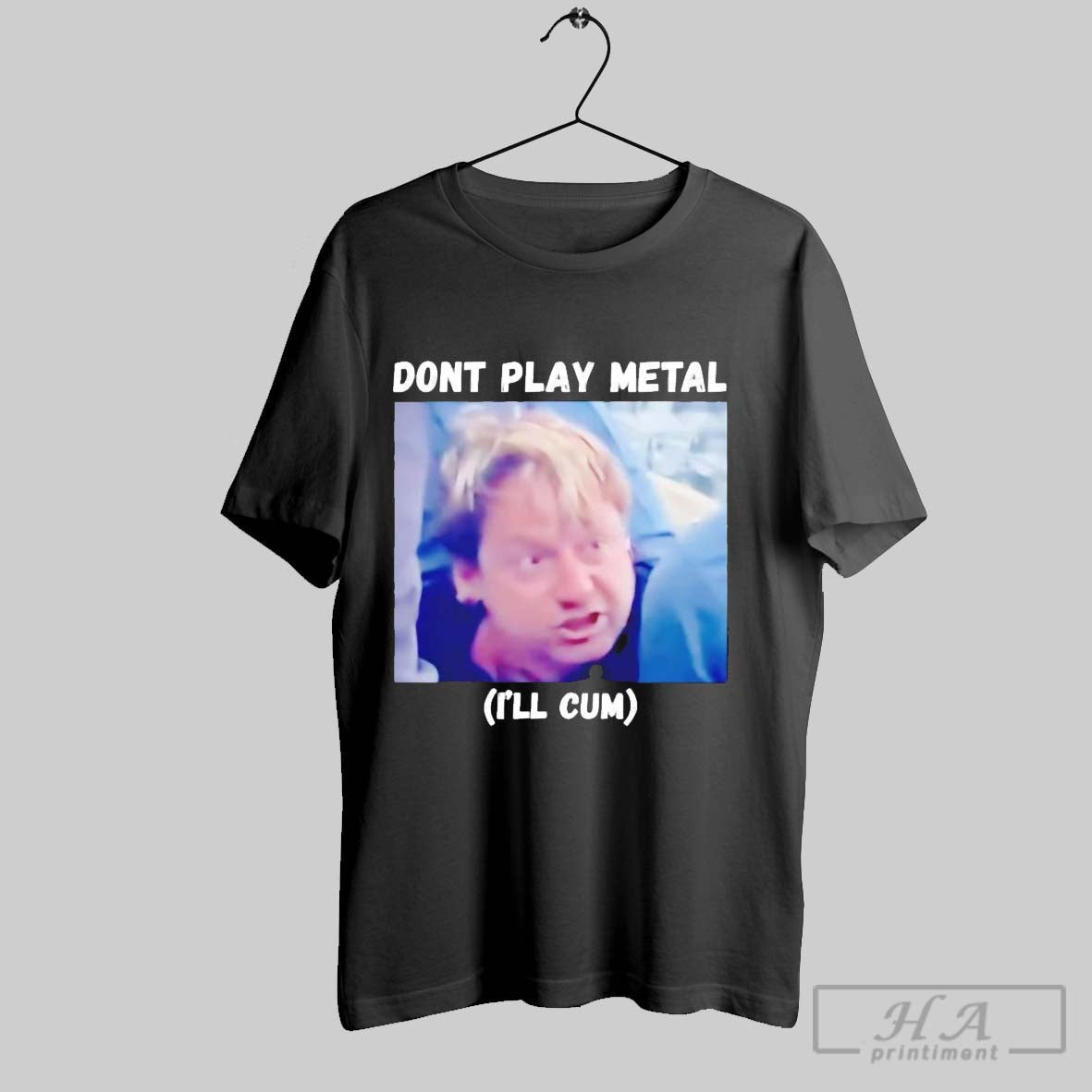 Official Michael Hayes Wearing Dont Play Metal Ill Cum