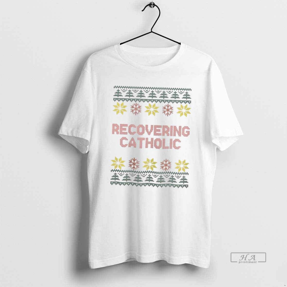 Official Recovering Catholic Christmas Ugly