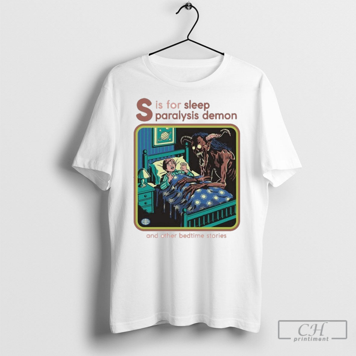 Official S Is For Sleep Paralysis Demon And Other Bedtime Stories Tee Shirts