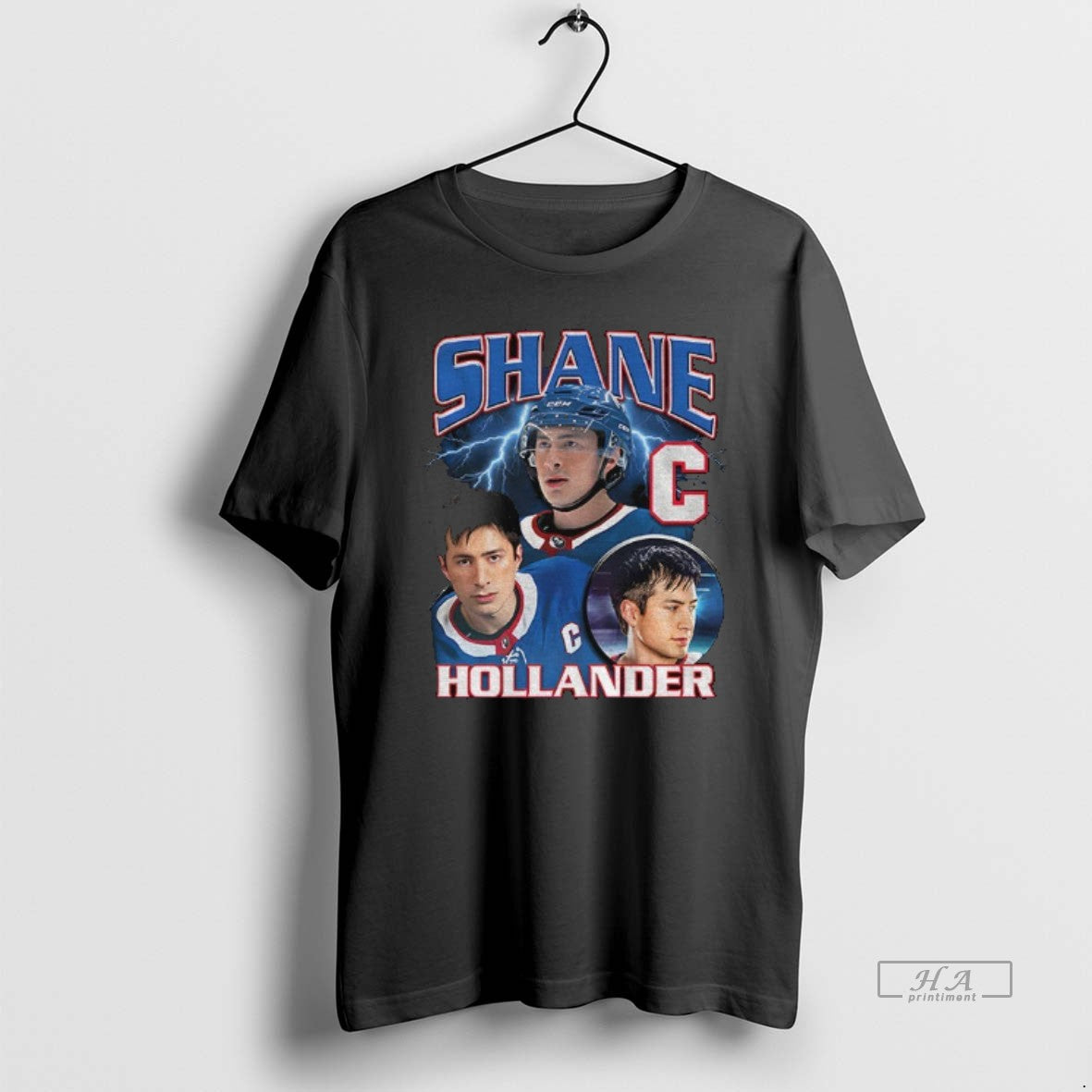 Official Shane Hollander Rival Hockey Show Rap C Graphic