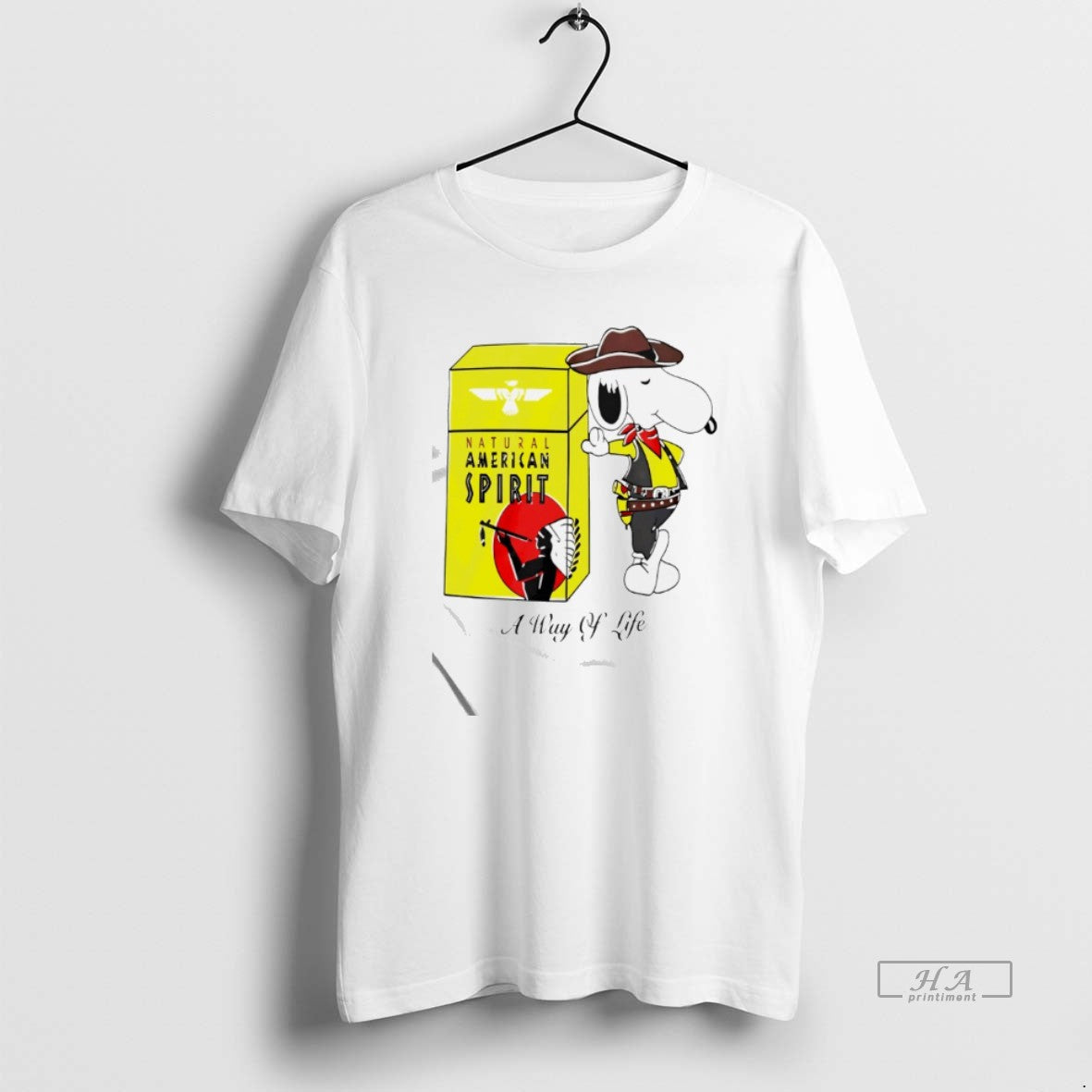 Official Snoopy Cowboy Natural American Spirit A Way Of Life