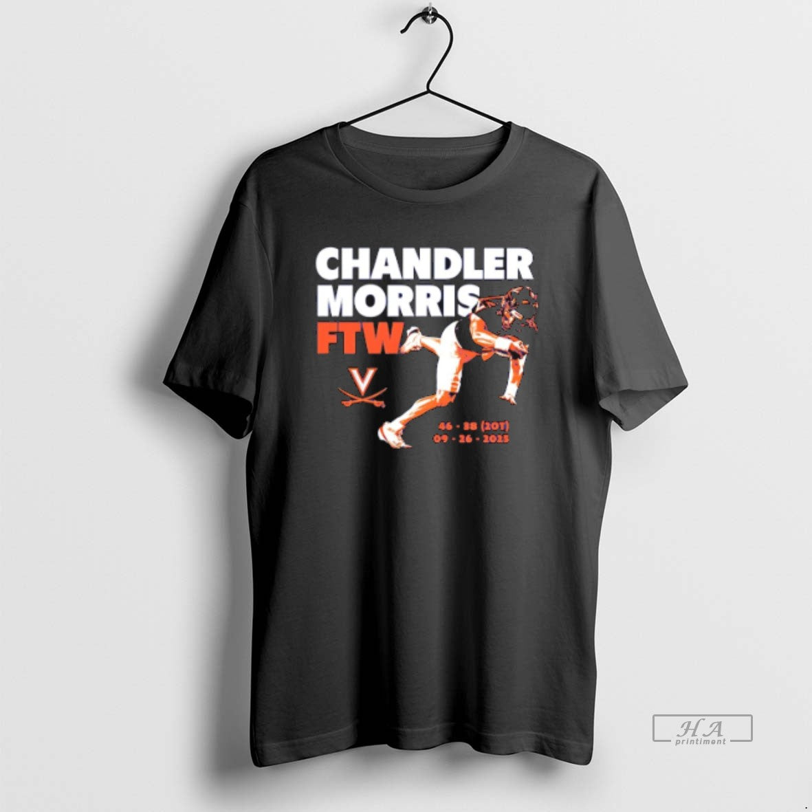Official Trendy Chandler Morris Moment Ftw Virginia Cavaliers