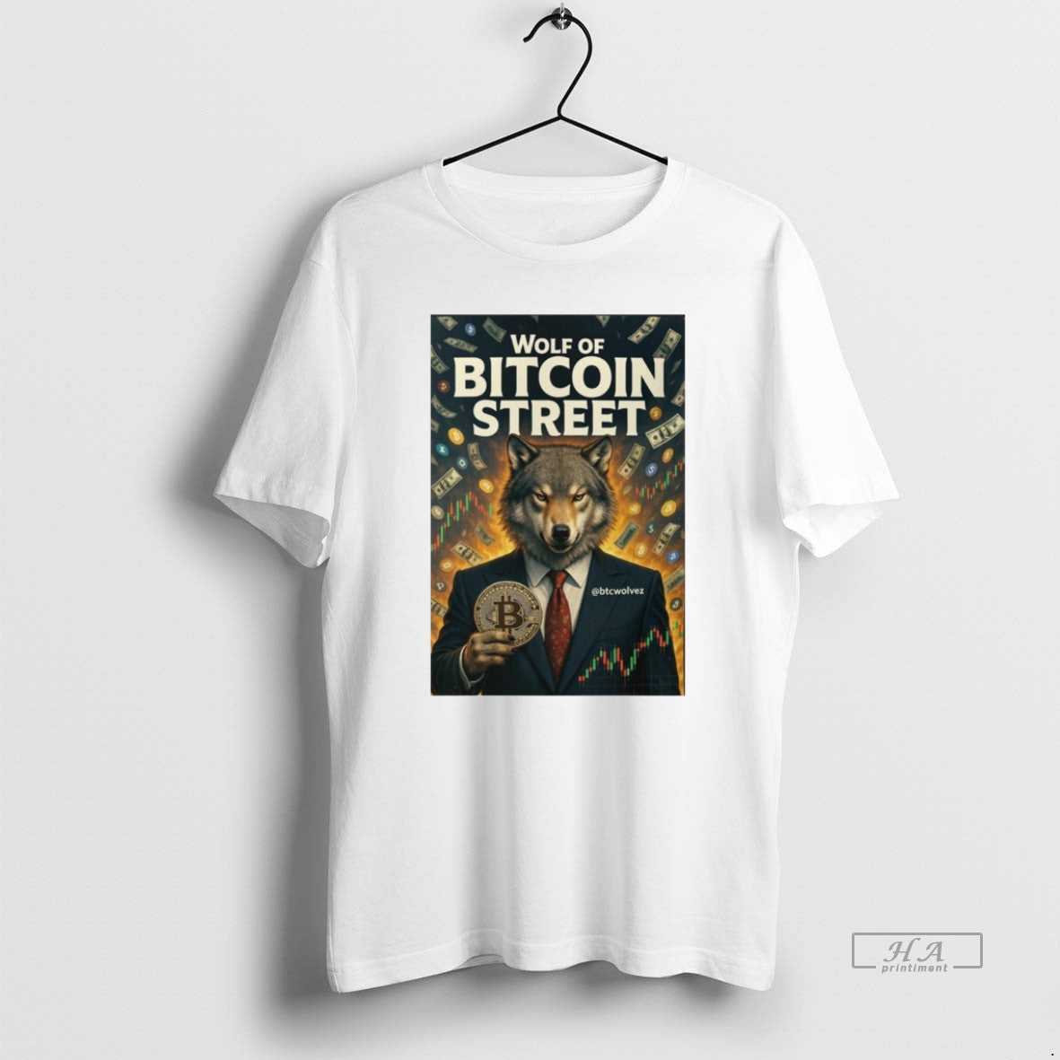 Official Wolf Of Bitcoin Street Wolf Of Wall Street