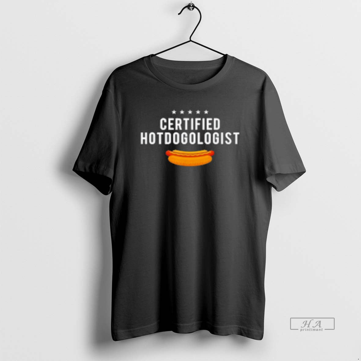 Official Certified Hotdogologist Graphic Design Classic Womens