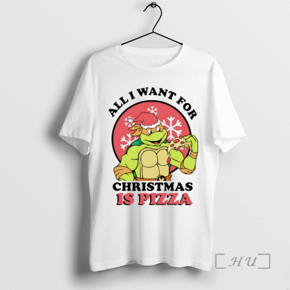 Officials All I Want For Christmas Is Pizza Turtle
