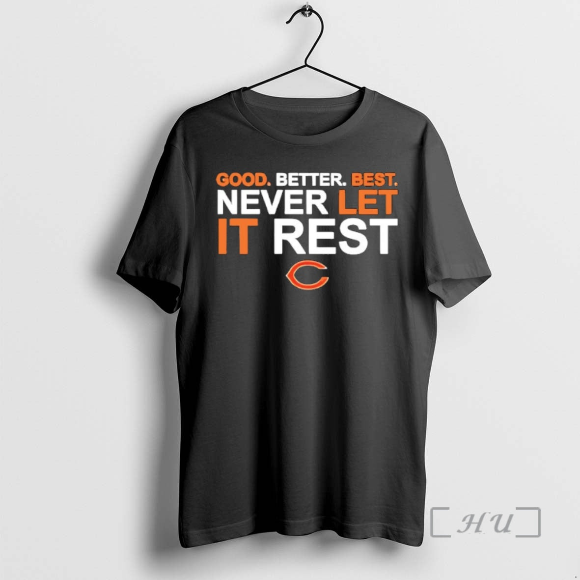 Officials Ben Johnson Chicago Bears Good Better Best Never Let It Rest Premium T Shirts