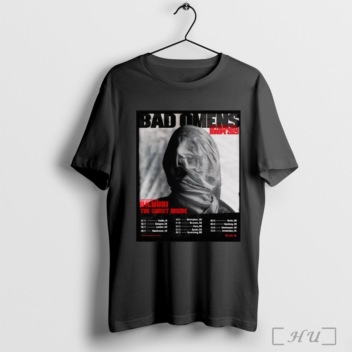 Officials Bilmuri Bad Omens The Ghost Inside Do You Feel Love Europe 2025 Tour Dates