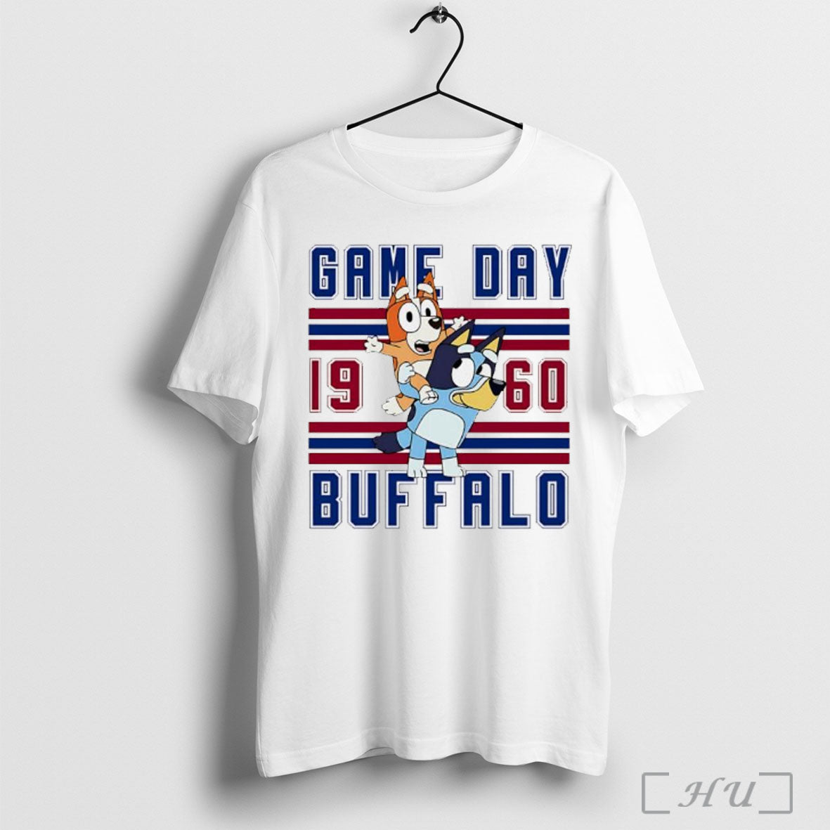 Officials Bluey And Bingo Buffalo Bulls Football Game Day 1960 Retro Style T Shirt