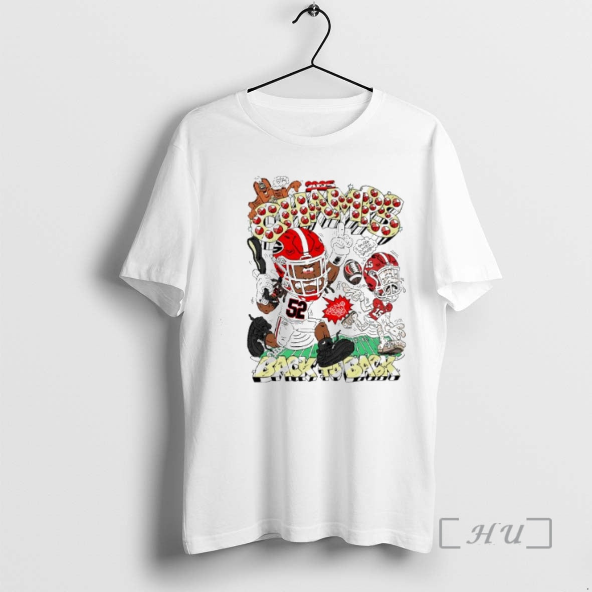 Officials Champs Georgia Bulldogs Football Teams Back To Back Graphic T-Shirts, Hoodie, Sweatshirt | WearSparks.com