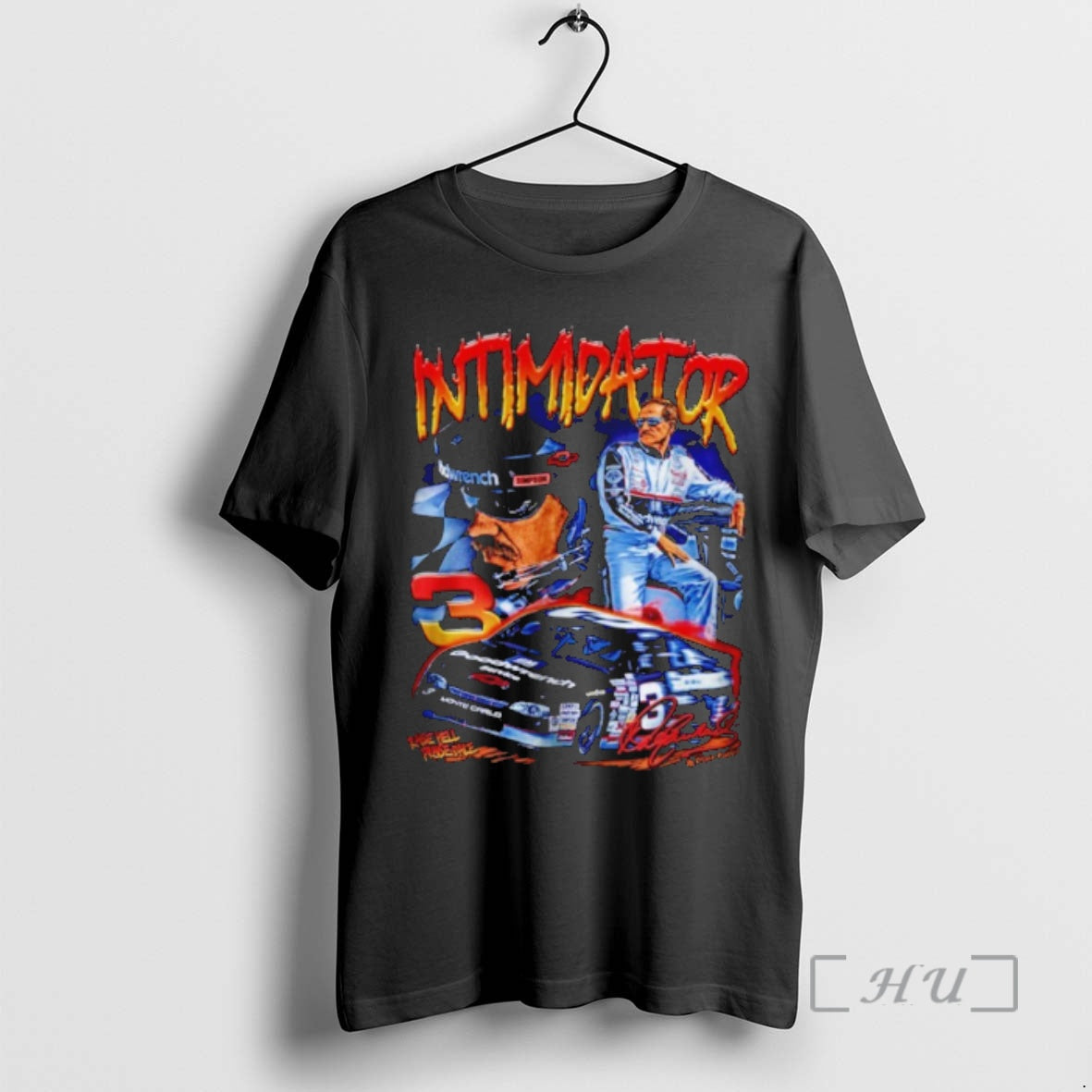 Officials Dale Earnhardt Raise Hell Praise Racing Intimidator 90s Retro
