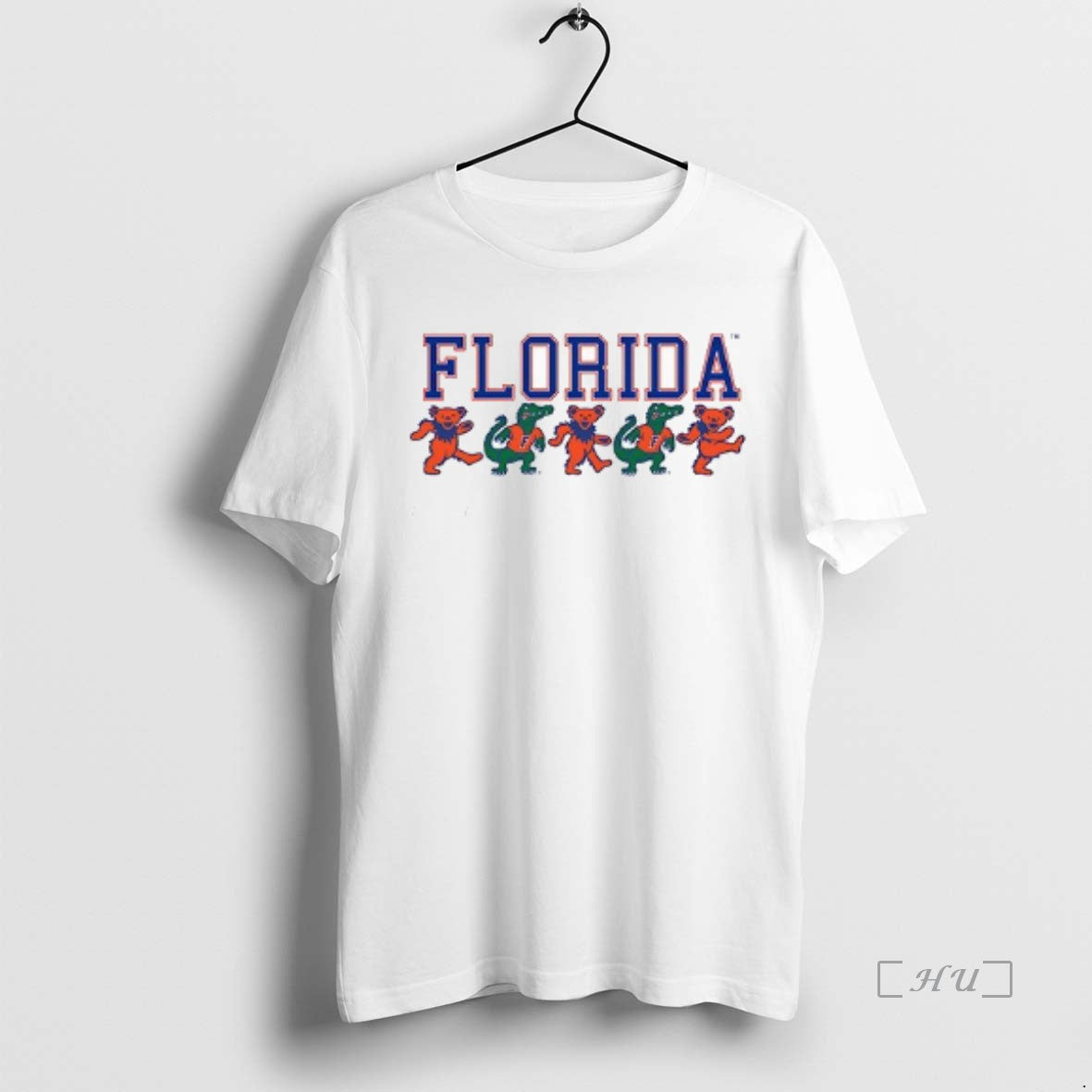 Officials Florida Gators X Grateful Dead Go Gators Danicing Bears Mascot Double Sided Graphic Premium T-Shirts, Hoodie,...