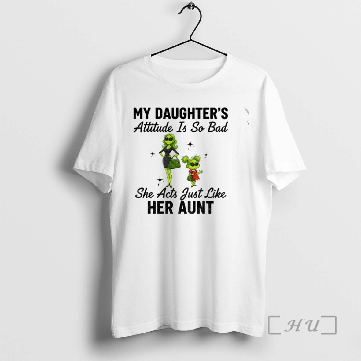 Officials Grinch My Daughters Attitude Is So Bad She Acts Just Like Her Aunt Christmas