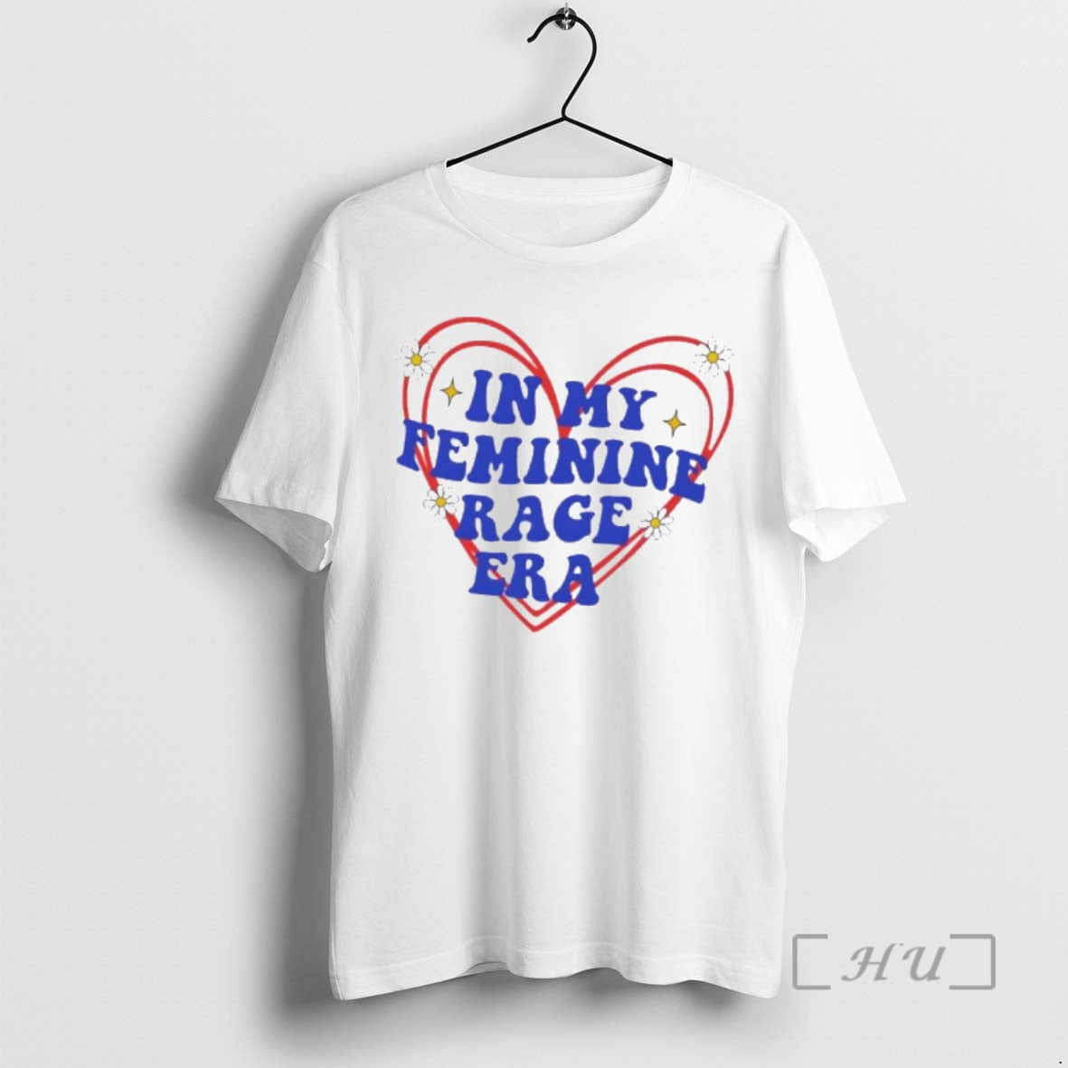 Officials In My Feminine Rage Era Hearts Flower T-Shirts, Hoodie, Sweatshirt | WearSparks.com