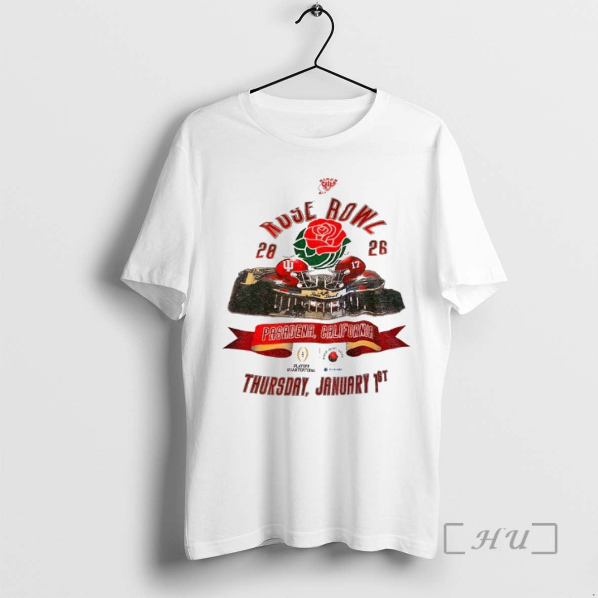 Officials Indiana Hoosiers Football Rose Bowl Game College Football Playoff Quarterfinal Premium T Shirts Sweater