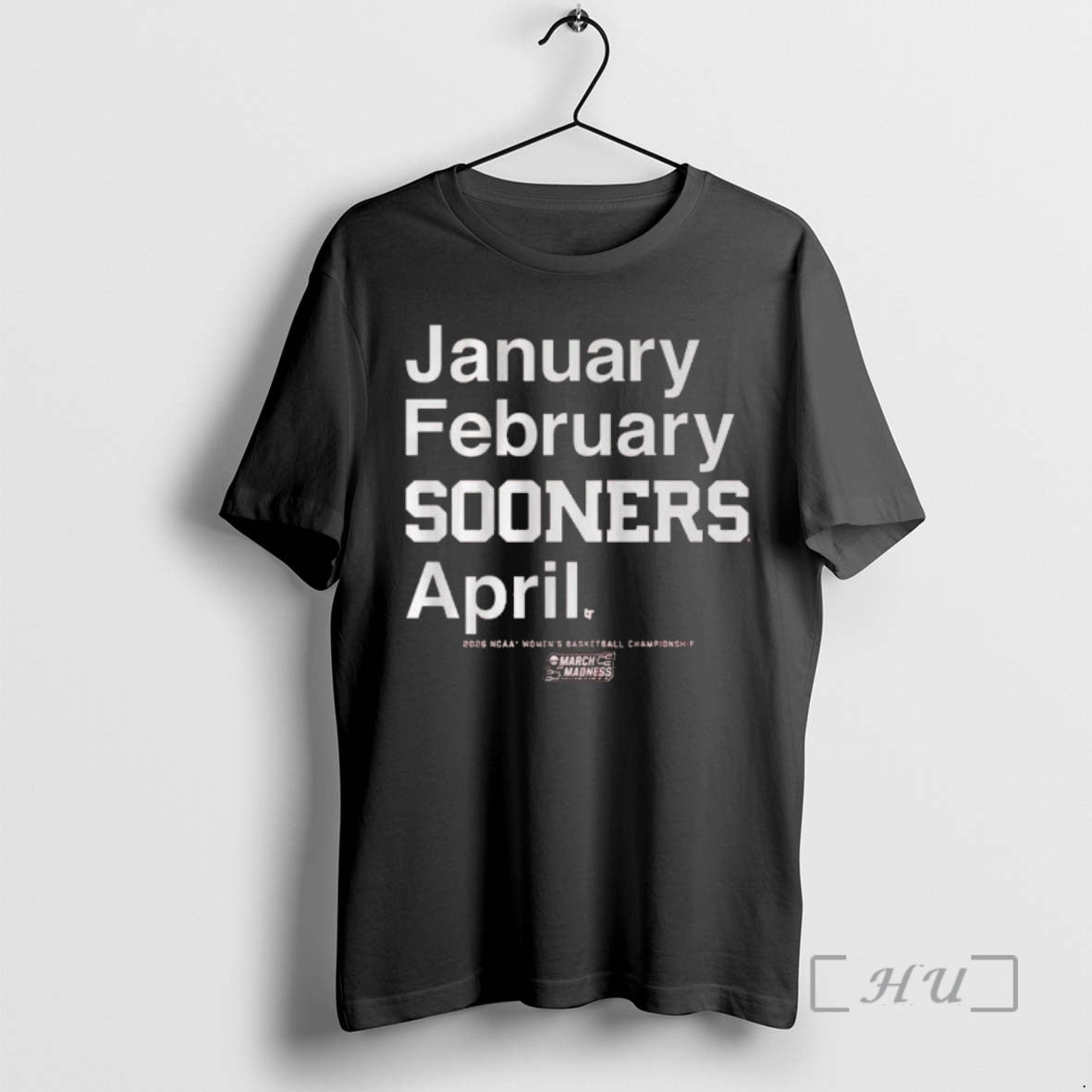 Officials January February Oklahoma Sooners April 2026 Ncaa Womens March Madness Premium T Shirts Sweater
