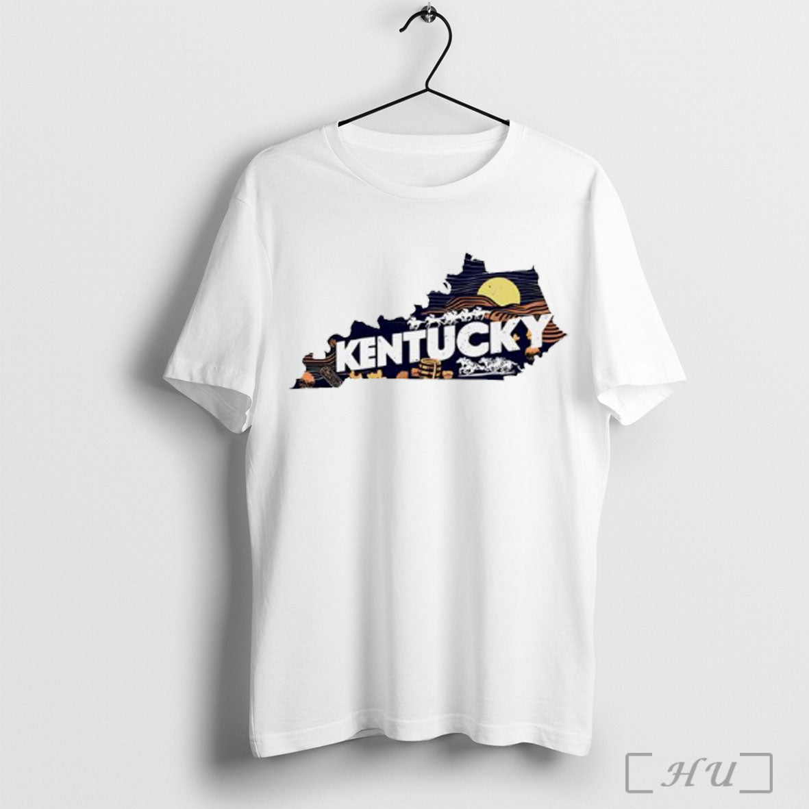 Officials Kentucky Traditions Map T Shirt