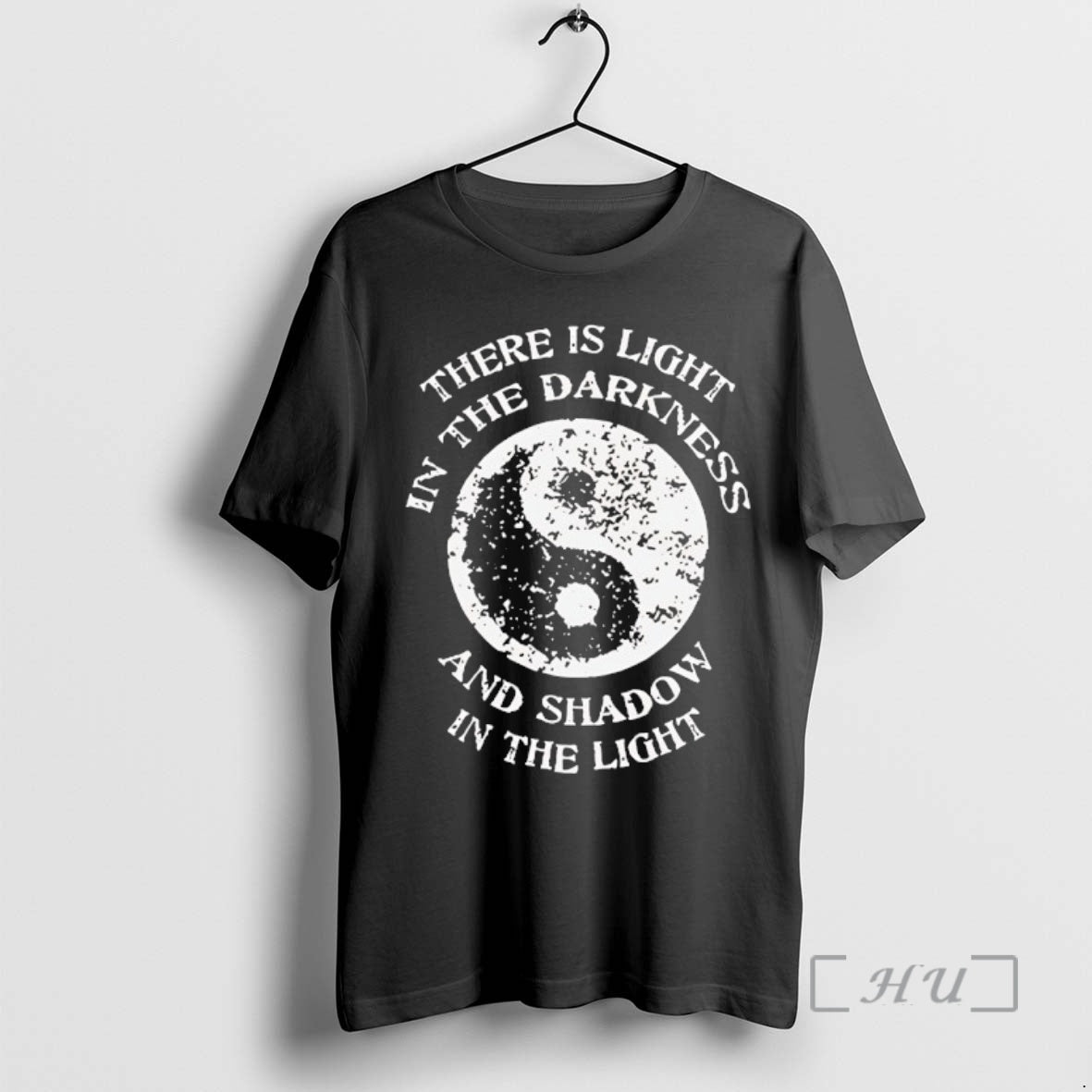 Officials Light In The Darkness And Shadow In The Light Yin Yang Premium T Shirts
