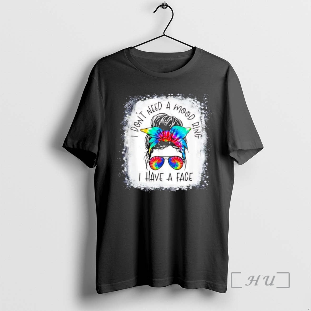 Officials Messy Bun I Dont Need A Mood Ring I Have A Face Premium