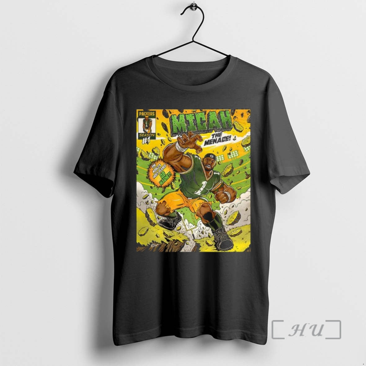 Officials Micah Parsons The Menace Green Bay Packers T-Shirts, Hoodie, Sweatshirt | WearSparks.com