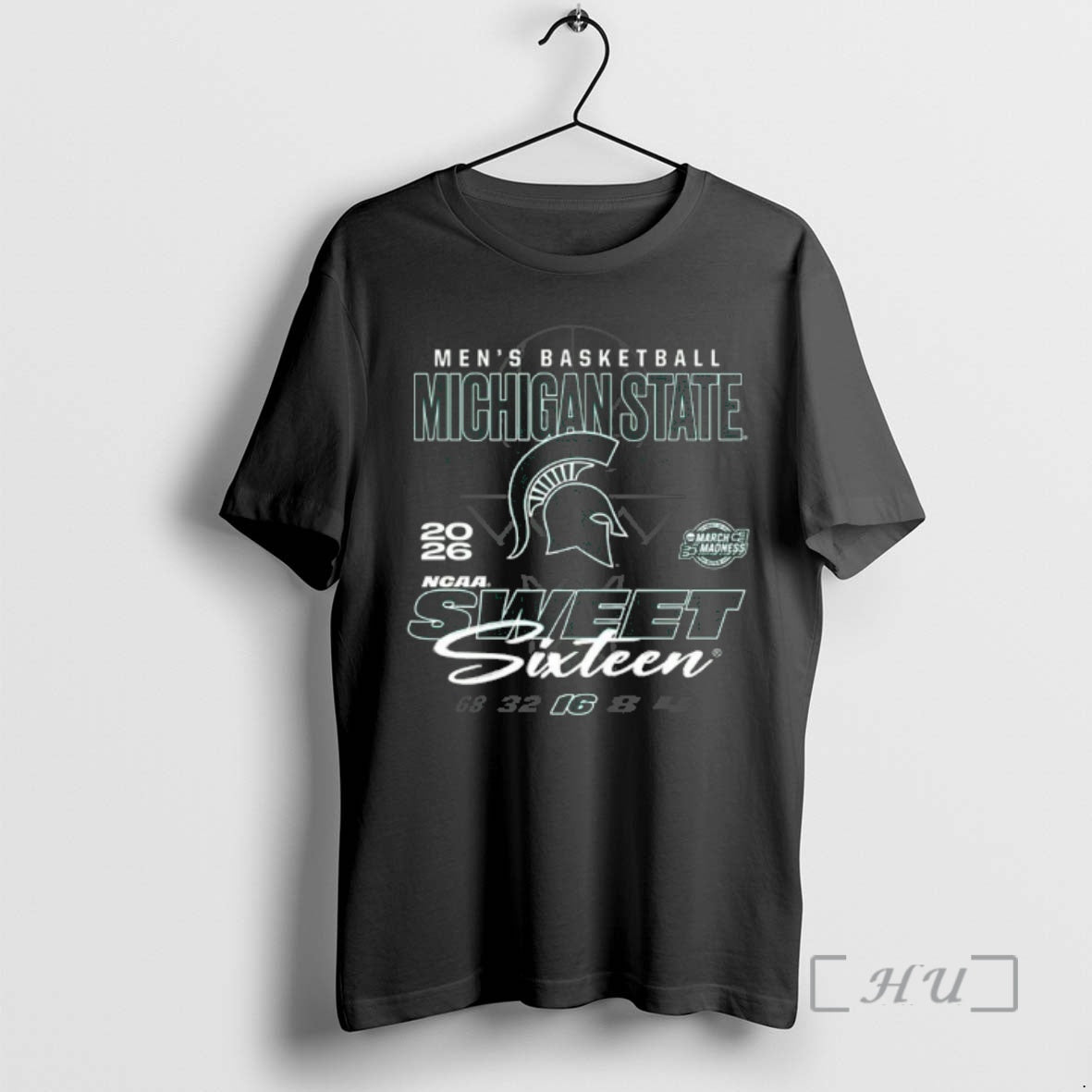Officials Michigan State Spartans 2026 Ncaa March Madness Sweet 16 Bound Premium T Shirts Sweater