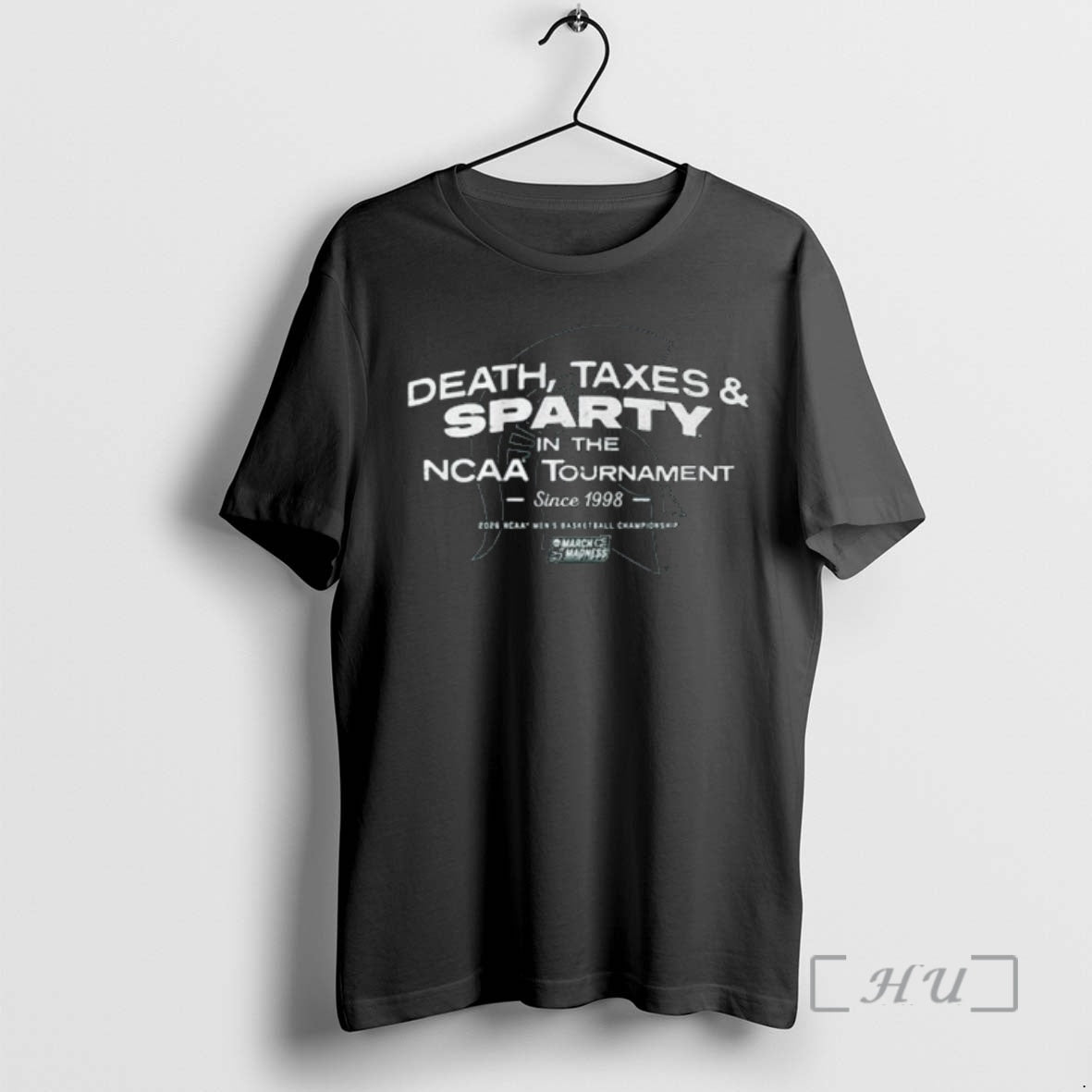 Officials Michigan State Spartans Mbb Death Taxes Sparty In The Ncaa Tournament Premium T Shirts