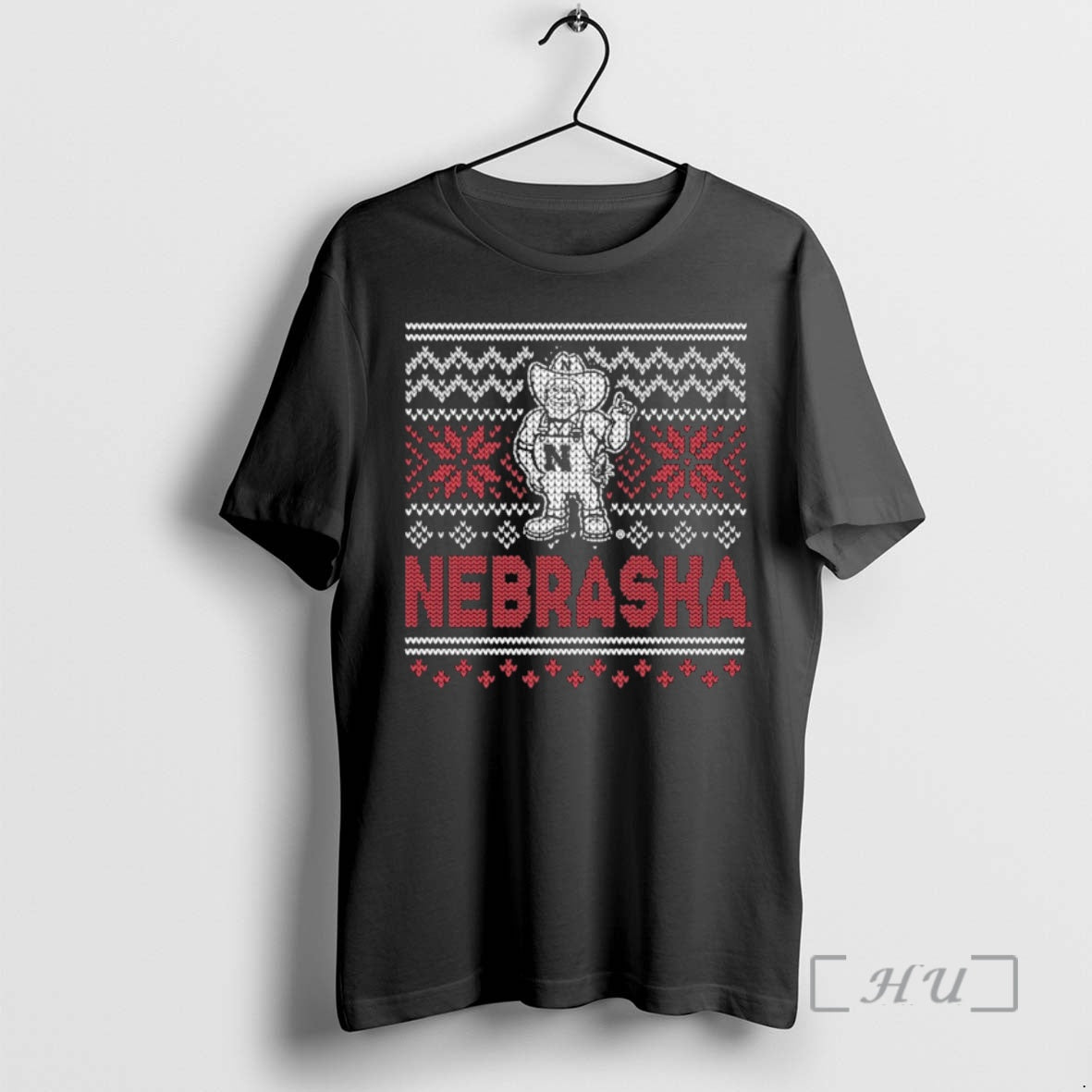 Officials Nebraska Huskers Holiday Christmas Ugly T-Shirts, Hoodie, Sweatshirt | WearSparks.com