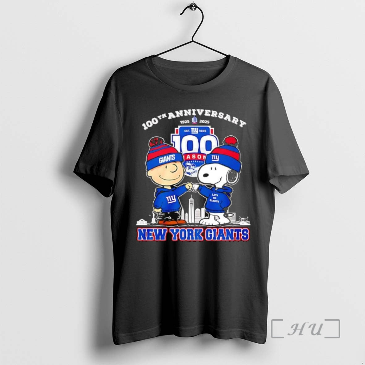 Officials New York Giants 100th Anniversary 1925 2025 Peanuts Characters