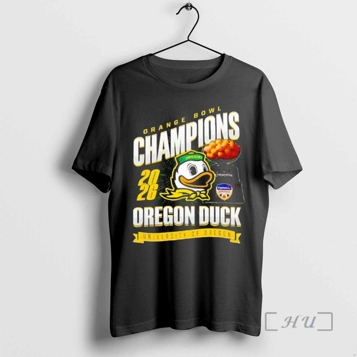 Officials Oregon Ducks Football Orange Bowl Champions 2026