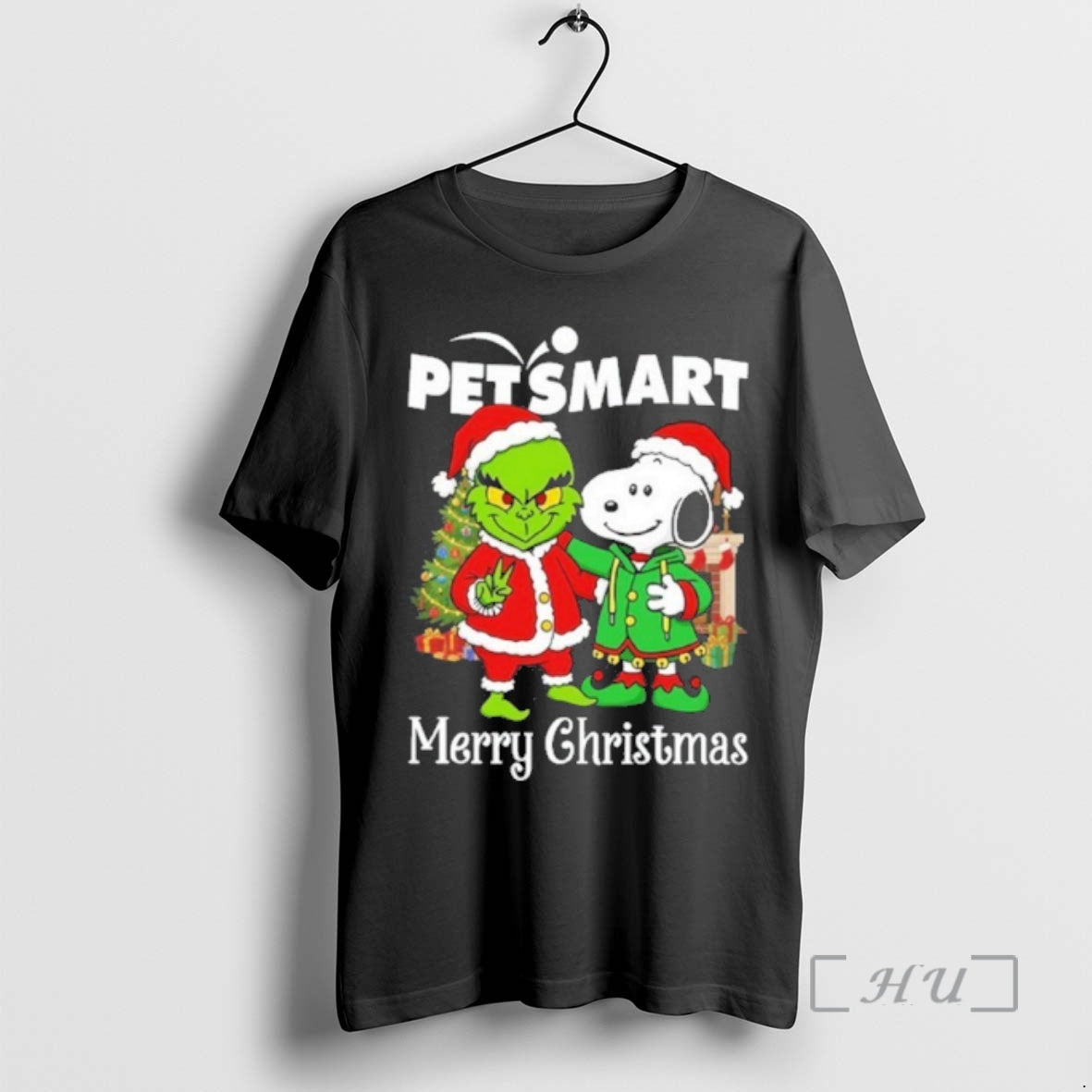 Officials Petsmart Santa Grinch X Santa Snoopy Merry Christmas
