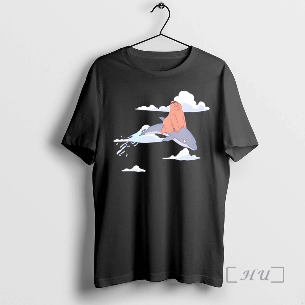 Officials Peter Griffin Riding Dolphin Family Guy