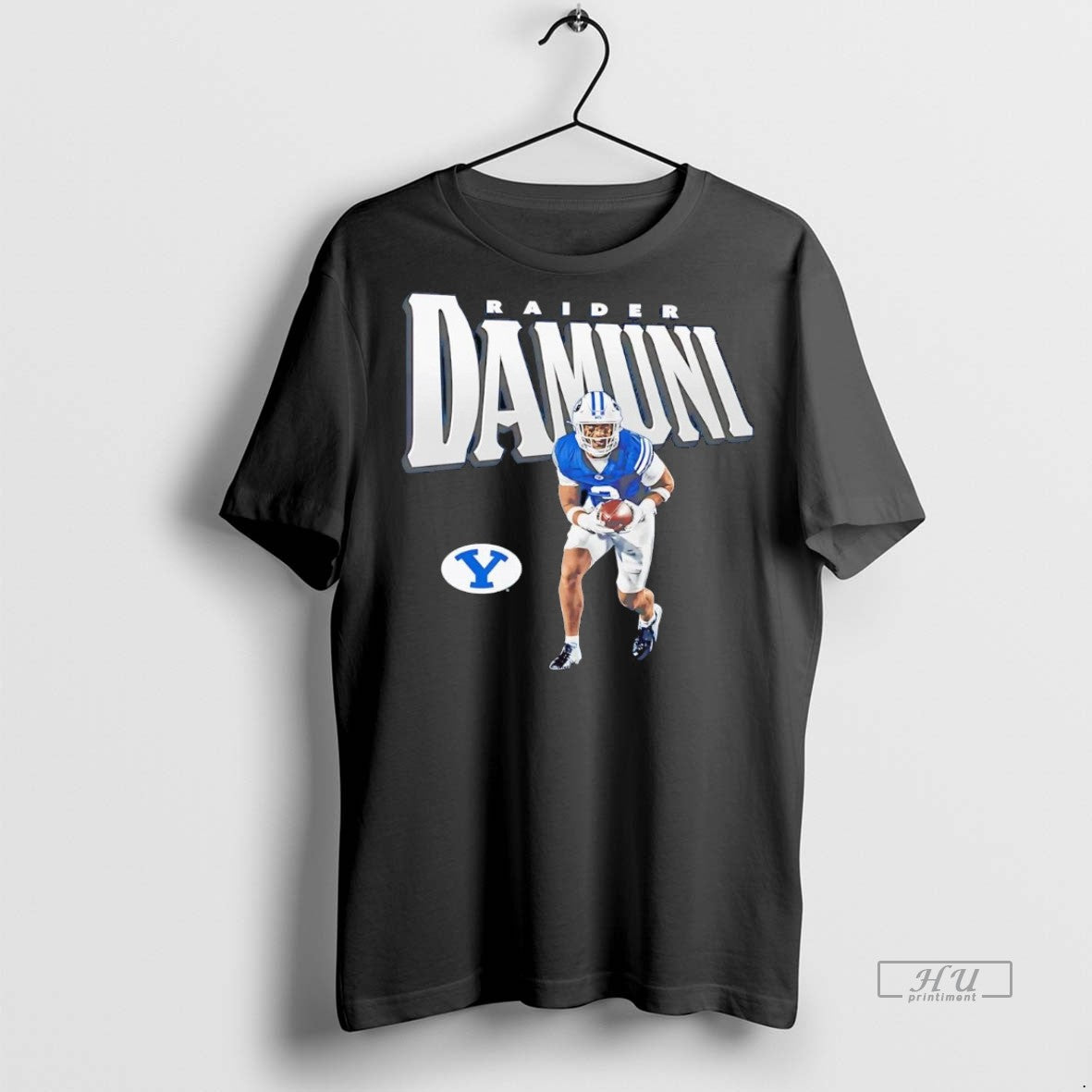 Officials Raider Damuni Illustrated Byu Cougars T Shirt Sweater