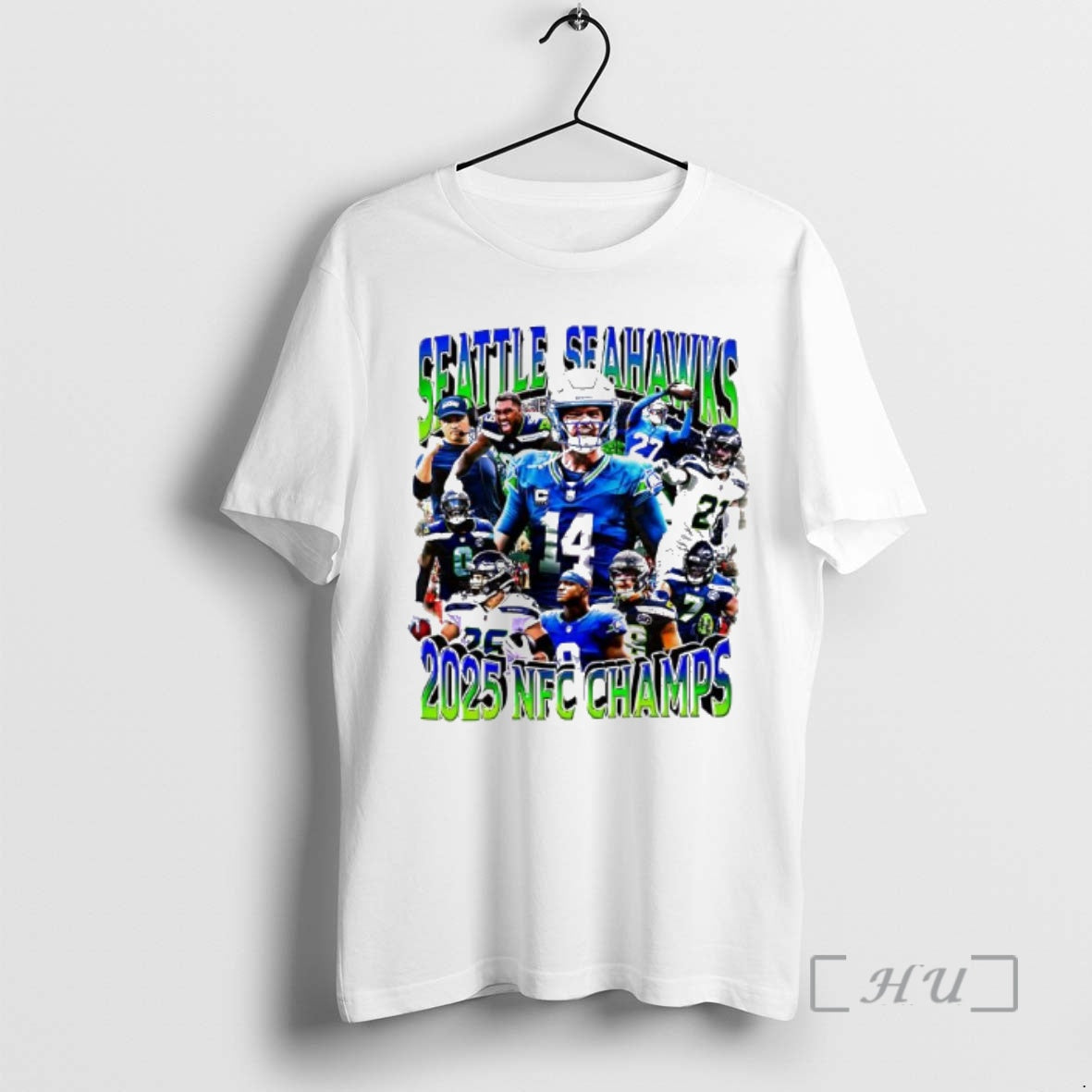 Officials Seattle Seahawks 2025 26 Nfc Champsthe Star Players Graphic