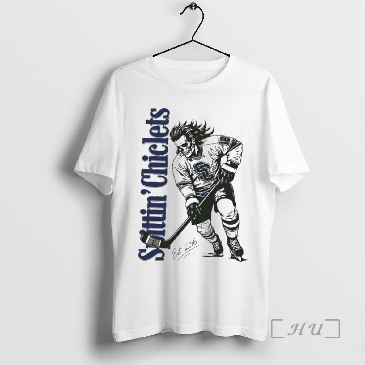 Officials Spittin Chiclets Skullet Vertical Hockey