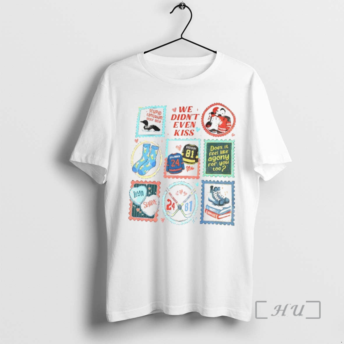 Officials Vintage Hollander Rozanov Hockey Stamp