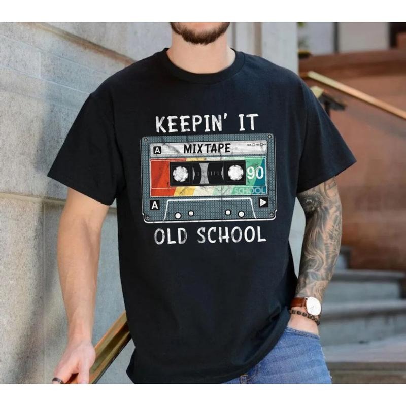 Old School Hip Hop Retro Mixtape 1990s T Shirt Hoodie Sweatshirt, Old School Rapper Shirt, 90s Music, Unisex Sweater Pullover Tee