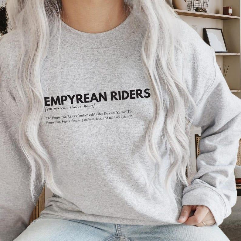 Onyx Storm Fourth Wing Book Sweatshirt, Book Lover Crew,Book Outfit, Book Club Reading, Empryean Hoodie, Librarian, Cute Dragon Gift