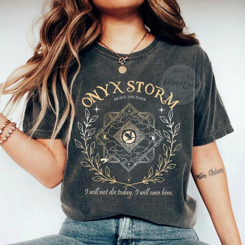 Onyx Storm Shirt, Violet Sorrengail Shirt, Fourth Wing Shirt, Basgiath War College, I Will Save Him, Xaden Riorson Shirt, Bookish Shirt